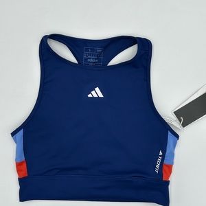 Adidas TECHFIT COLORBLOCK CROP TANK TOP - Small
